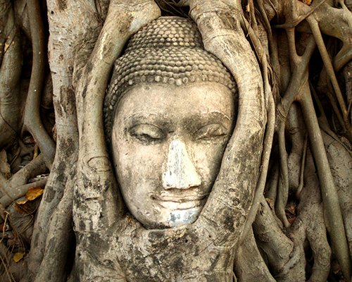 Ruinas en Ayutthaya