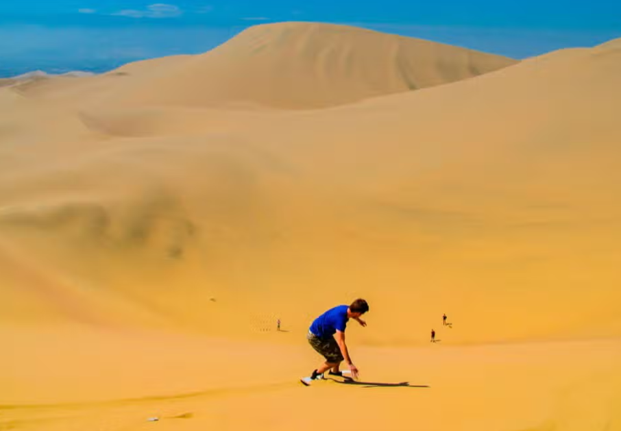 Sandboarding