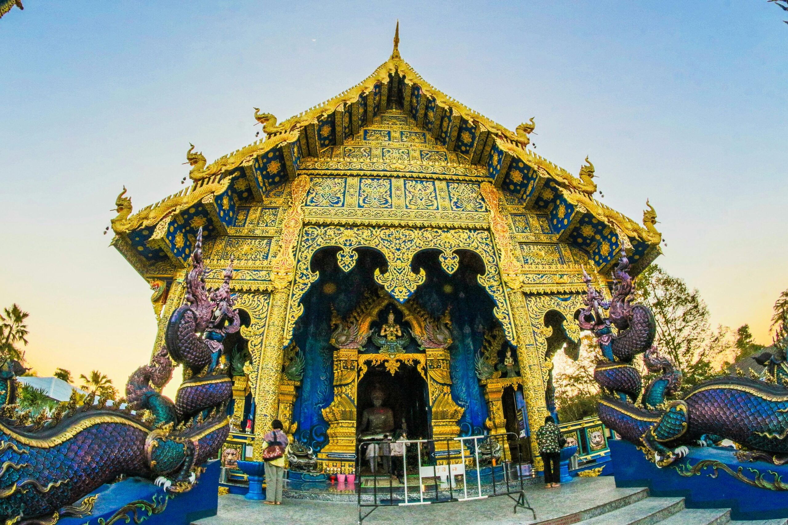 Chiang Rai templo azul