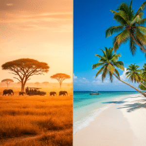 Safari en Tanzania y playas de Zanzíbar