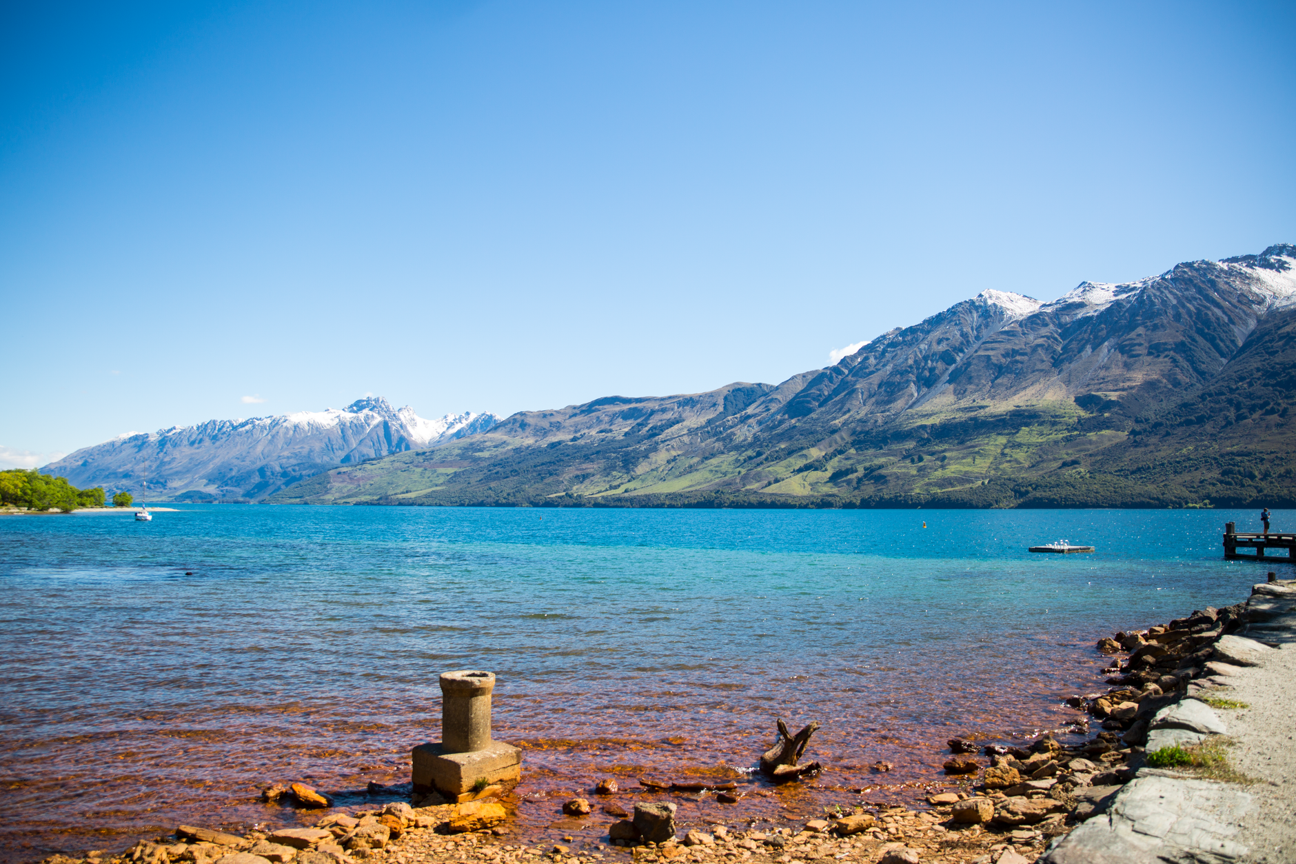 Lago Wakatipu en Queenstown