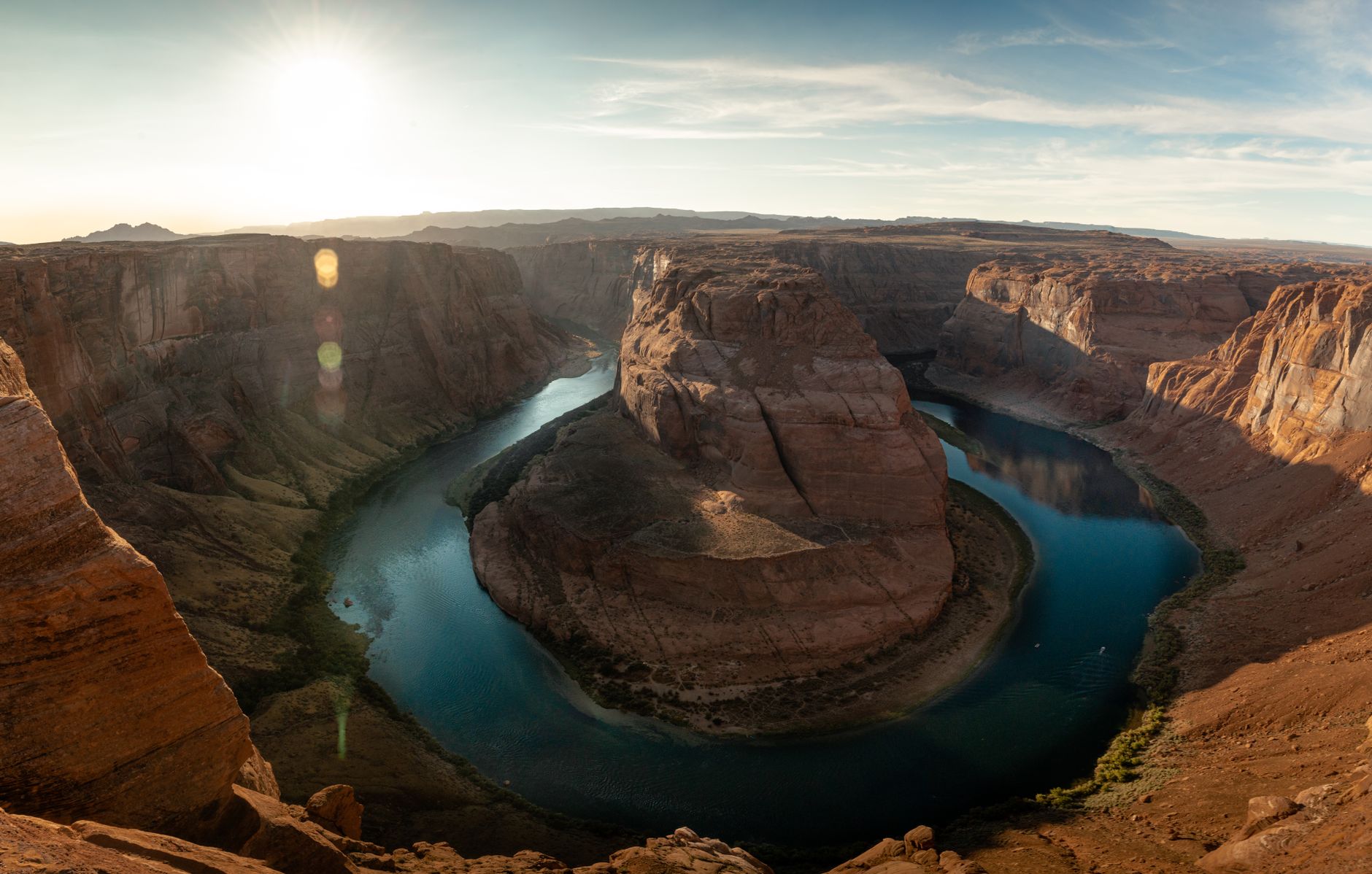 Horseshoe Bend, el meandro del río Colorado en Page, Arizona